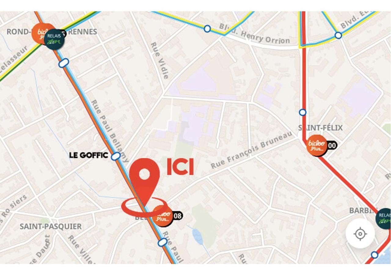 شقة Nocnoc - Le Joyau, Cosy T3 Dans Centre نانت المظهر الخارجي الصورة